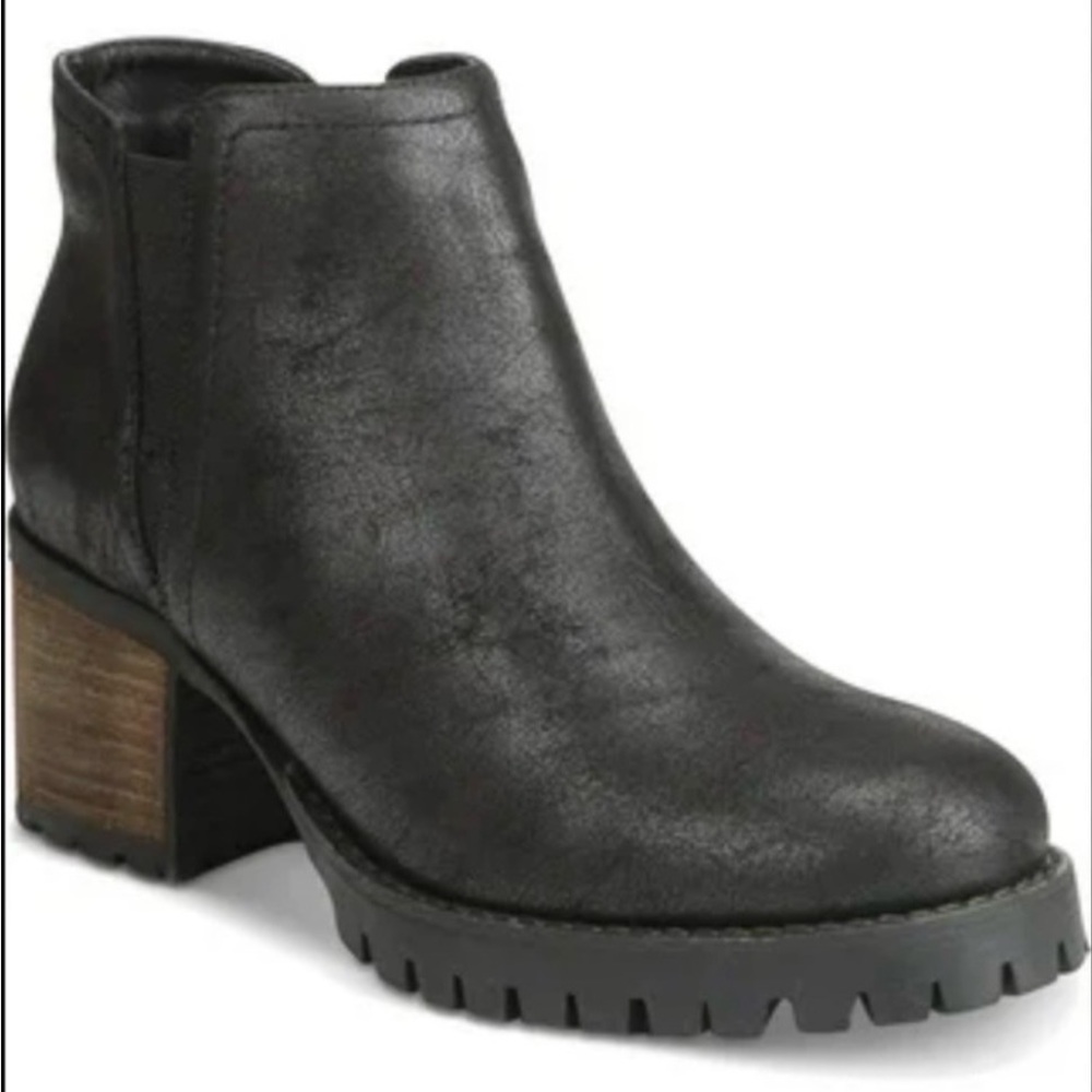 Carlos by Carlos Santana Black Ankle Booties